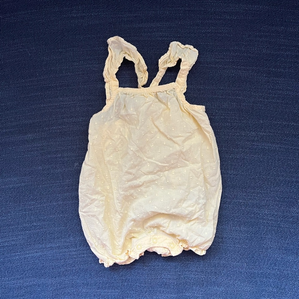 H&M Light Yellow Baby Outfit